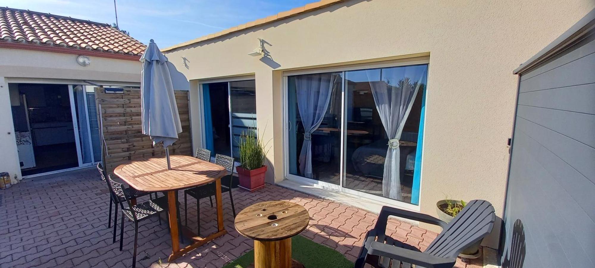 Studio Location Saisonniere Bord De Mer. Saint-Michel-Chef-Chef Extérieur photo