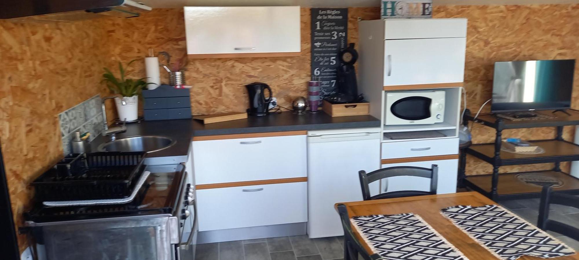 Studio Location Saisonniere Bord De Mer. Saint-Michel-Chef-Chef Extérieur photo